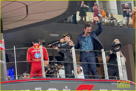 Javier Bardem as Ruben Cervantes with the IWC Big Pilot's Watch Perpetual Calendar in F1 (2025)