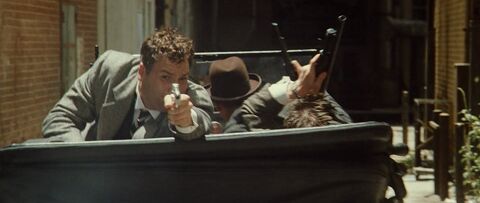 Ethan Hawke as Jess Newton with the Bulova (unidentified model) in The Newton Boys (1998)