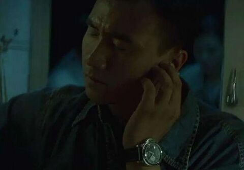Hu Jun as Inspector Luk with the Panerai Luminor PAM00086 in Infernal Affairs II (2003)