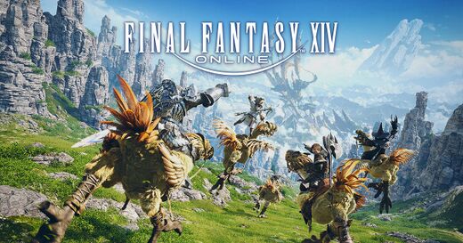 Lead artwork for Final Fantasy XIV (2010)