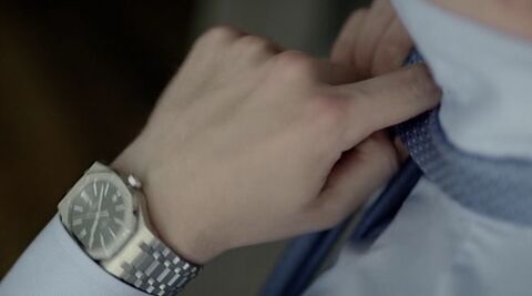 Martin Wallström as Tyrell Wellick with the Audemars Piguet Royal Oak in Mr Robot (2015)