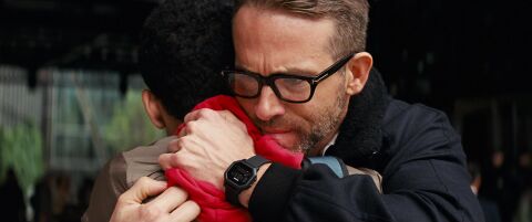 Ryan Reynolds as Detective Pikachu with the Nixon Siren in Detective Pikachu (2019)