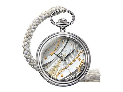 Product view of PREMICO Touken Ranbu Tsurumaru Kuninaga Kaga Makie Pocket Watch
