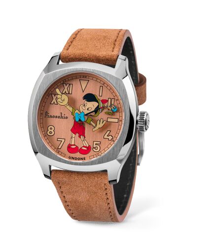 Product view of UNDONE Disney Pinocchio Terra GMT COL-DIS-PNO-GMT