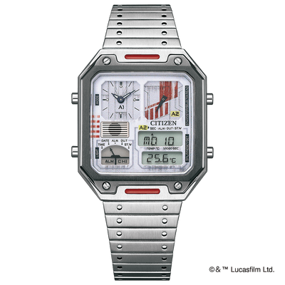 Product view of Citizen Record Label Ana-Digi Temp X-wing Starfighter JG2131-51H
