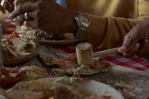 Cuba Gooding Jr. as Rod Tidwell with the TAG Heuer Professional 200m in Jerry Maguire (1996)