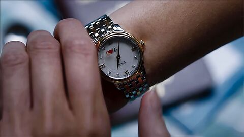 Jodie Comer as Villanelle with the Omega De Ville Prestige in Killing Eve (2018)