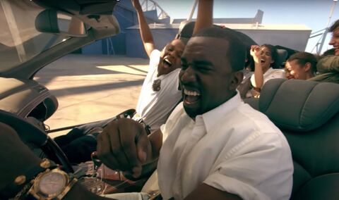 Kanye West as Himself with the Rolex Daytona in Otis (2011)