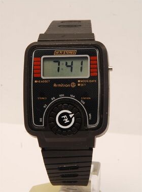 Armitron FM Radio Watch 40-6351