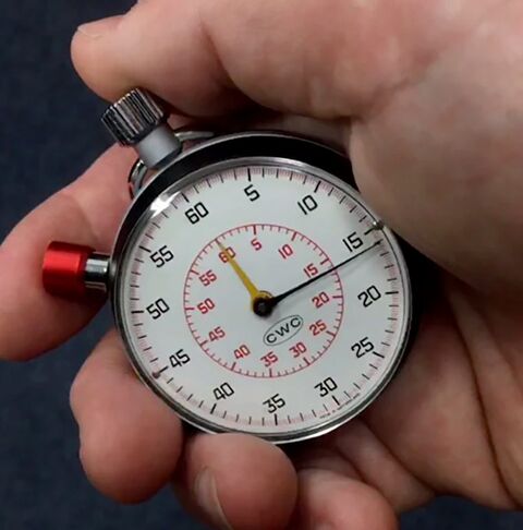 Tom Cruise as Ethan Hunt with the CWC Stopwatch in Mission: Impossible - Fallout (2018)