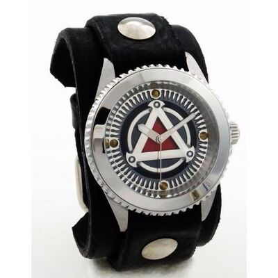 Product view of Red Monkey Garo Makai Senki Collaboration Wristwatch