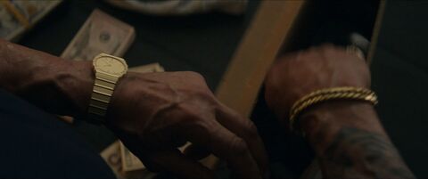 Sylvester Stallone as Dwight "The General" Manfredi with the Piaget Polo 7661 in Tulsa King (2022)