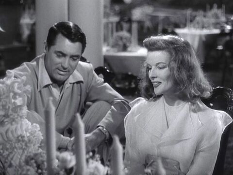Cary Grant as C.K. Dexter Haven with the Cartier Tank in The Philadelphia Story (1940)