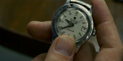 John Carroll Lynch as Arthur Leigh Allen with the Zodiac Sea Wolf in Zodiac (2007)