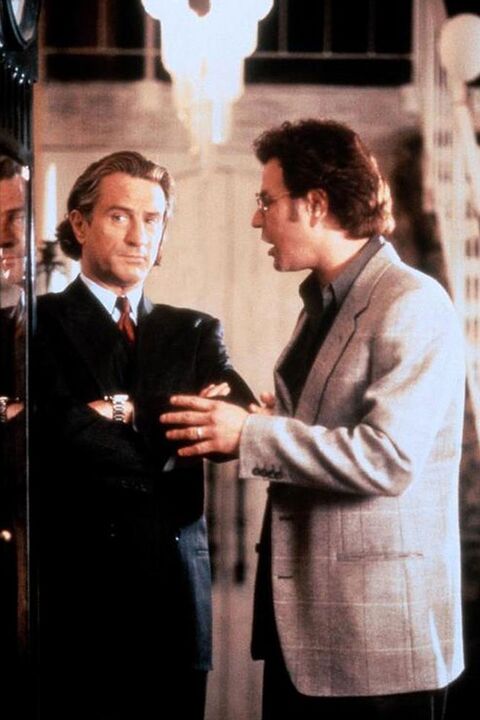 Robert De Niro as Evan Wright with the Tiffany & Co. watch in Mistress (1992)