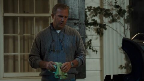 Kevin Costner as John James with the Panerai (unidentified model) in The New Daughter (2009)