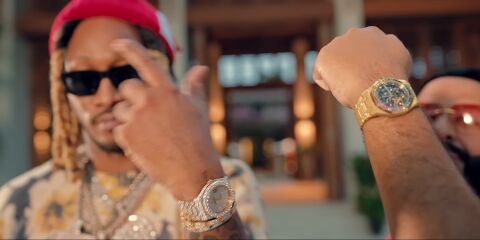 Future (rapper) as Himself with the Audemars Piguet Royal Oak in BIG TIME (2022)