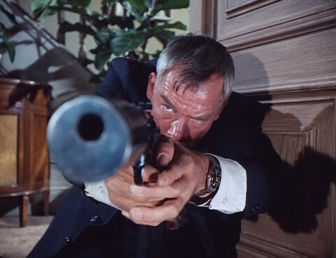 Lee Marvin as Charlie Strom with the Rolex Submariner in The Killers (1964)