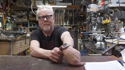 Adam Savage as Himself with the Seiko SKX009 in Adam Savage's Tested (2012)