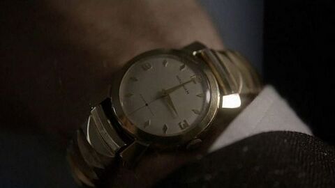 Michael Sheen as William Masters with the Waltham watch in Masters of Sex (2013)