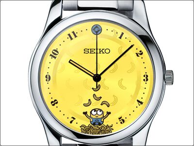 Product view of Seiko Minions Collaboration Watch
