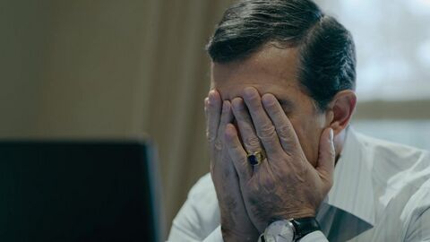 Antonio Banderas as Ramon Fonseca with the Patek Philippe Calatrava in The Laundromat (2019)