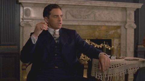 Vincent Piazza as Lucky Luciano with the Rensie watch in Boardwalk Empire (2010)