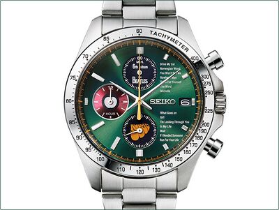 Product view of Seiko The Beatles Rubber Soul 60th Anniversary Watch