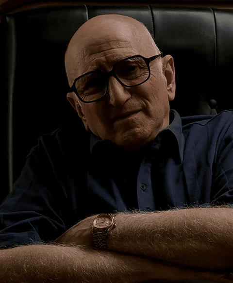 Dominic Chianese as Corrado "Junior" Soprano with the Rolex Datejust 1601 in The Sopranos (1999)