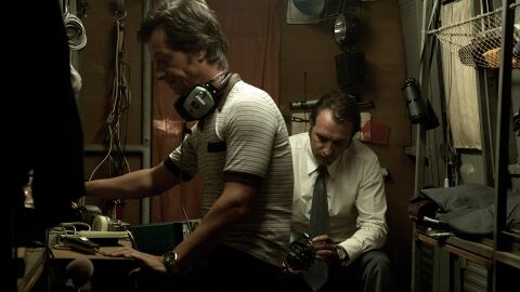 Jean Dujardin as Judge Pierre Michel with the Chopard L.U.C XPS in The Connection (2014)