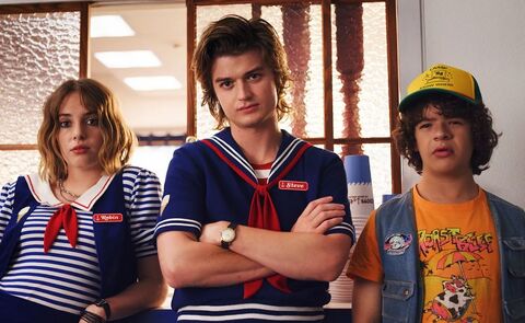 Joe Keery as Steve Harrington with the Caravelle Watch in Stranger Things (2016)