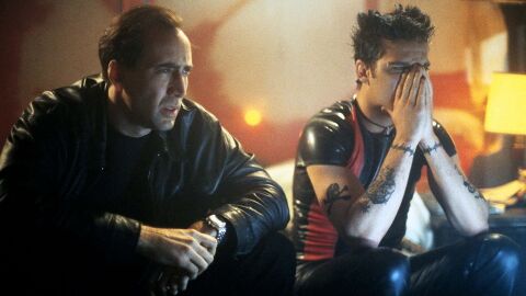 Nicolas Cage as Tom Welles with the Oris Big Crown in 8mm (1999)