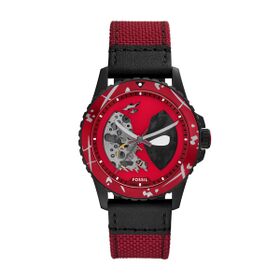 Fossil Marvel Deadpool Watch Set