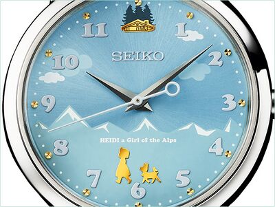 Product view of Seiko Heidi Girl of the Alps 50th Anniversary Watch