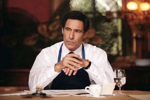 Gérard Lanvin as Julien Foucault with the Boucheron Reflet in Bank Error in Your Favour (2009)