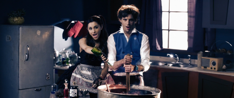 Mika as Himself with the Swatch Touch Blue SURS100 in Popular Song (2013)