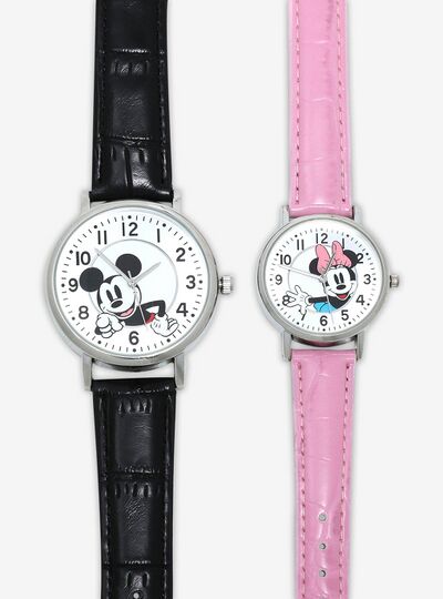 Product view of Disney Mickey Mouse & Minnie Mouse Watch Set