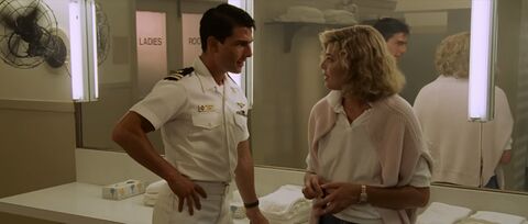 Kelly McGillis as Charlie with the Cartier Panthere de Cartier in Top Gun (1986)