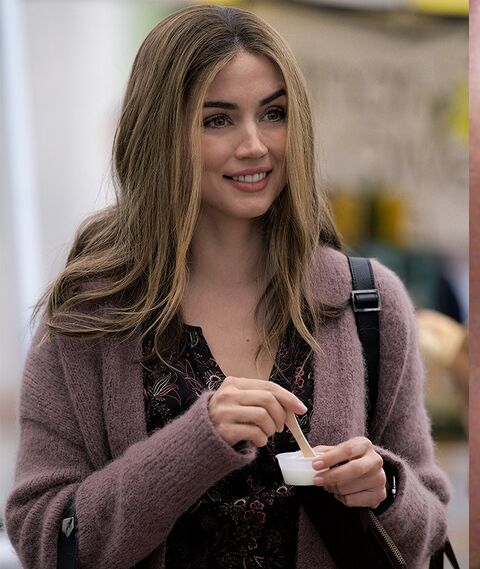 Ana de Armas as Sadie with the Apple Watch in Ghosted (2023)