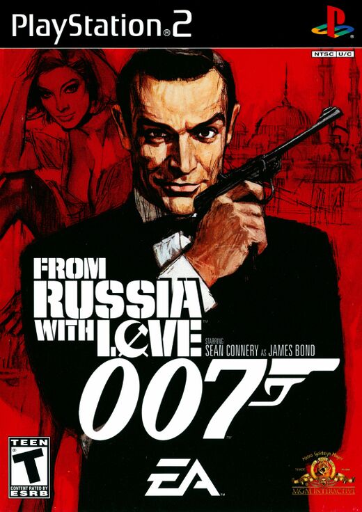 Lead artwork for James Bond 007: From Russia with Love (2005)