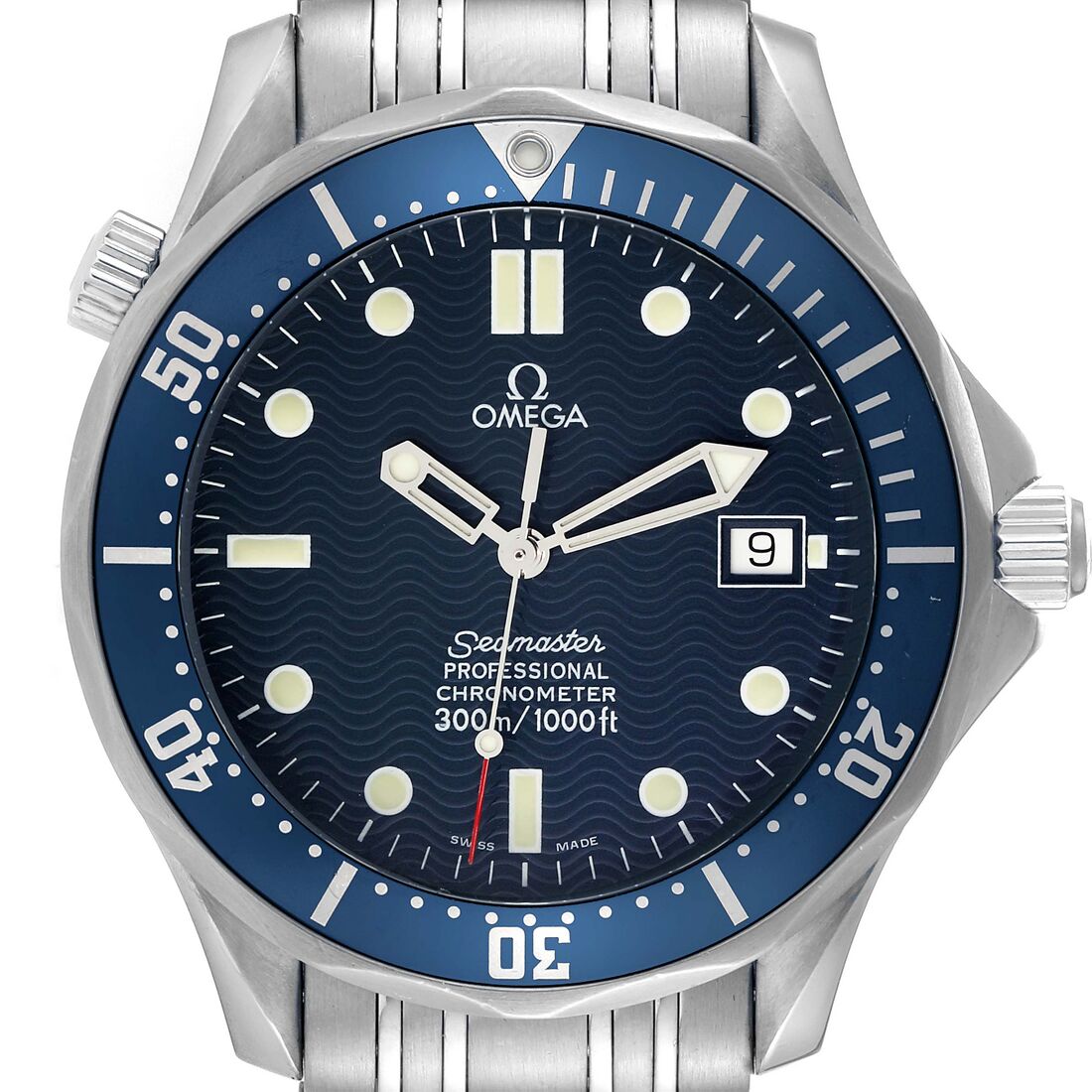 Blue-dial Omega Seamaster Professional 300M