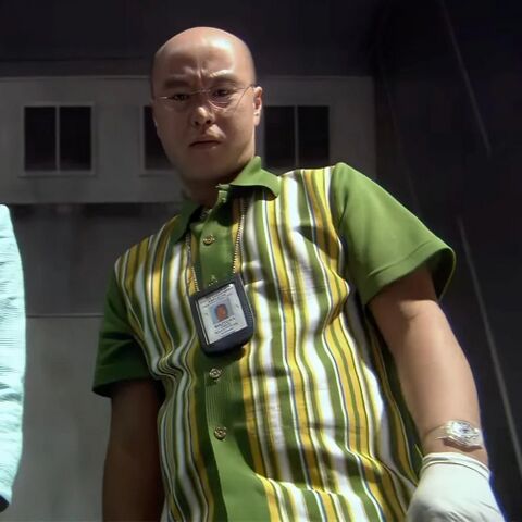 C.S. Lee as Vince Masuka with the Swatch Jellyfish GK100 in Dexter (2006)