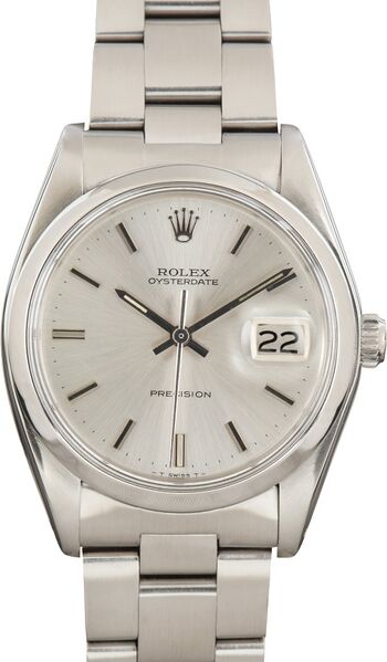 File:Rolex Oysterdate Precision 6694 watch.jpg