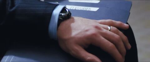 Chris Pine as Jack Ryan with the Casio SGW300H-1AV in Jack Ryan: Shadow Recruit (2014)
