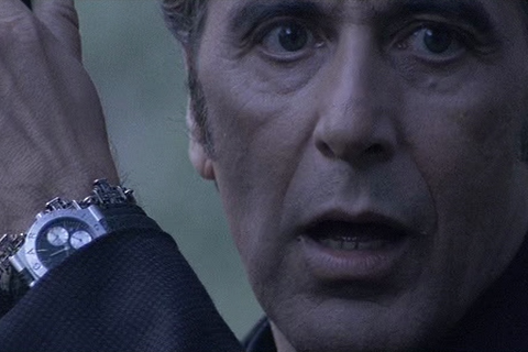 Al Pacino as Vincent Hanna with the Bvlgari Diagono Chronograph in Heat (1995)