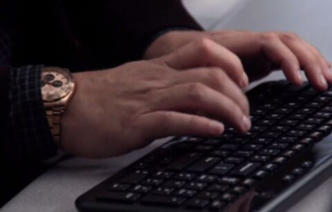 Sean Murray as Tim McGee with the Rolex Daytona 116505 in NCIS (2003)