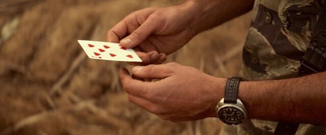 Martin Sheenas Captain Benjamin L. Willard with the Seiko 6105 in Apocalypse Now (1979)