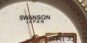 Swanson dial wordmark