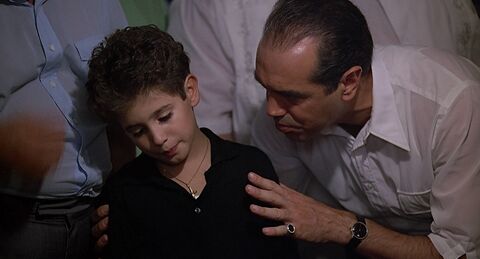 Chazz Palminteri as Sonny LoSpecchio with the Movado Museum in A Bronx Tale (1993)