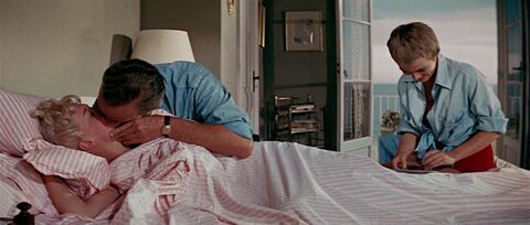 David Niven as Raymond with the Omega Seamaster in Bonjour Tristesse (1958)